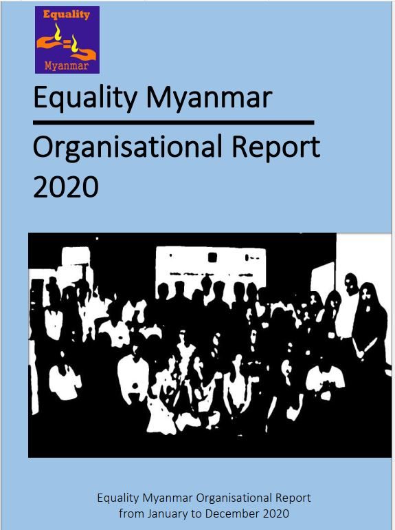 Equality Myanmar Annual Report 2020 ညီမျှခြင်းမြန်မာ 5061